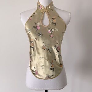 Vintage Chinese silk top, XS. Free shipping! 🌺